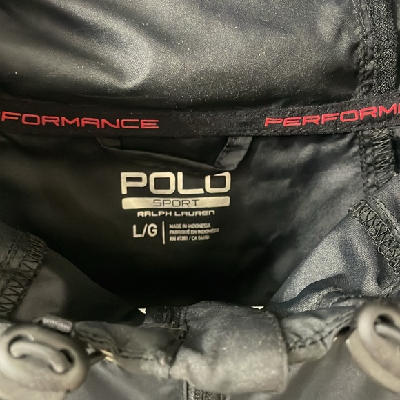 Polo sport performance windbreaker jacket Ralph Lauren large - Picture 5 of 6